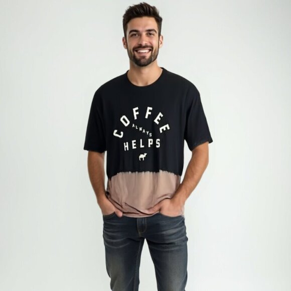 ❤️ Scotch & Soda Two Tone Cold Brew Tee XL - Picture 1 of 10